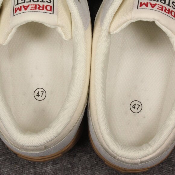 Temu Dream Street Vans White Suede Gum Sidewalls Low Tops, Mens Size 12  ebaiyse - Picture 10 of 10